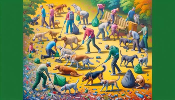 Dogs in Community Cleanups: A Global Movement for Change