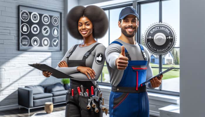 Professional water leak detection team working in a modern home in Tsawwassen, Delta, with guarantees and clear communication.