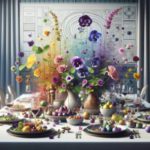 Edible Flower Garnishes for Creative Dish Elevation