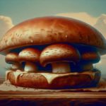 Portobello Mushroom Burgers with an American Flair