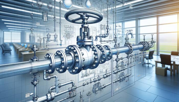 Modern municipal facility in Surrey with new ball valves, showcasing professional water valve service and enhanced system efficiency.