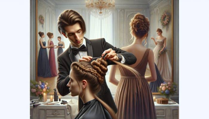 Festive Updos for Stylish Yearly Celebrations