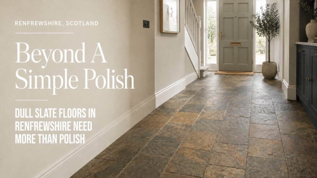 Slate Floors in Renfrewshire: Elevate Your Finish Beyond Polishing