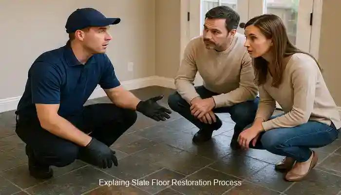 Slate Floor Restoration: Innovative Methods for a Revitalised Space