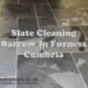 Slate Floor in Barrow Remains Grey Despite Cleaning Efforts