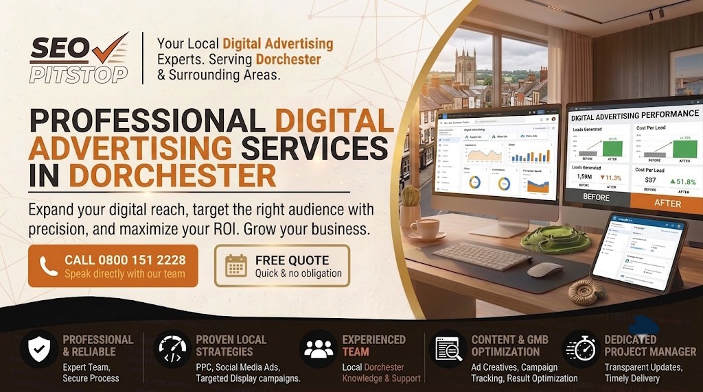 Digital Advertising Strategies for Small Businesses in Dorchester