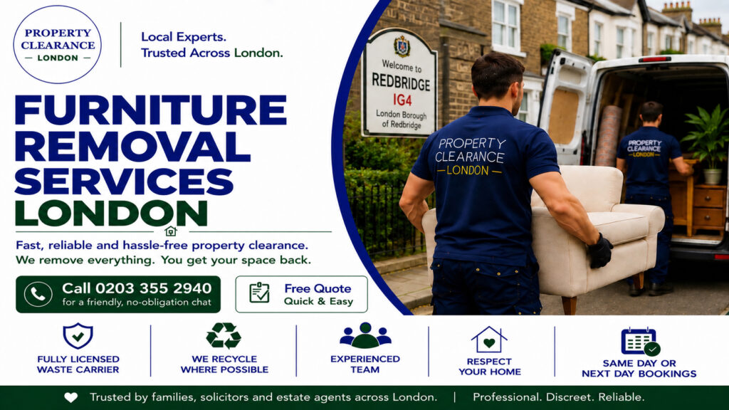 Furniture Removal Services: Essential Tips for Moving in London