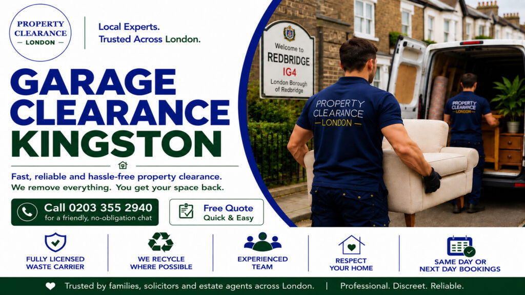 Garage Clearance Services: Expert Help in Kingston
