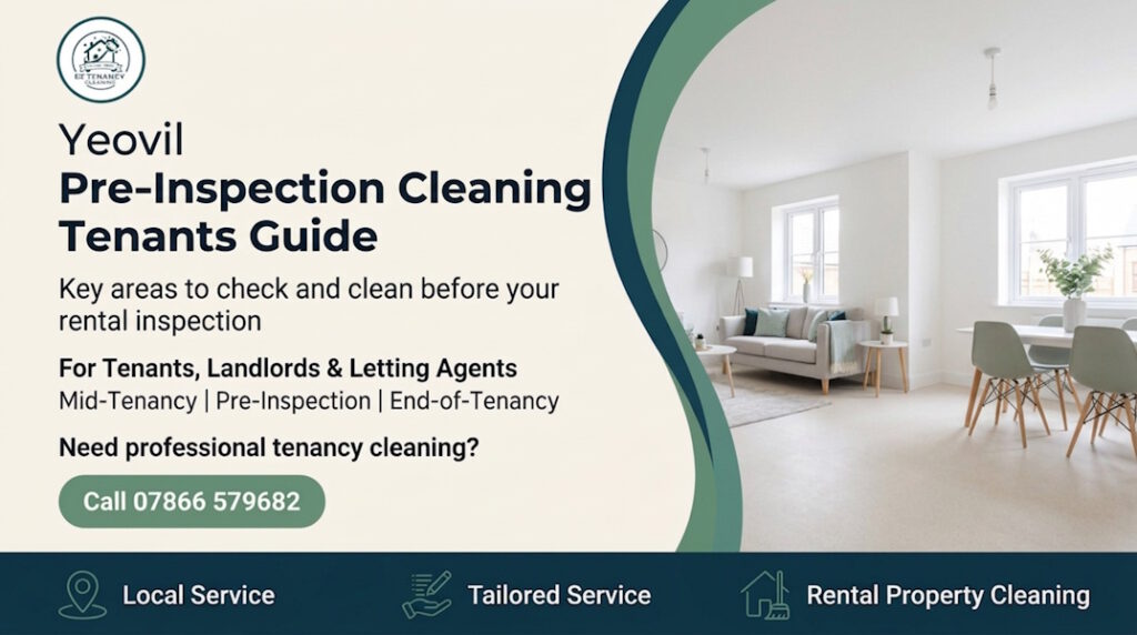 Tenants’ Cleaning Guide: Pre-Inspection Tips for Yeovil