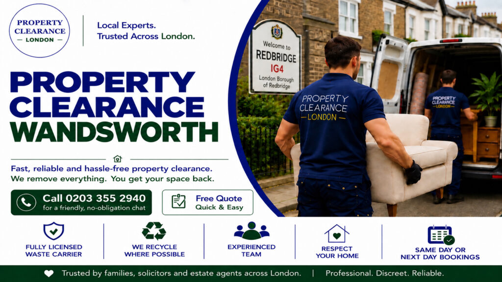 Property Clearance Services in Wandsworth: Start Your Journey