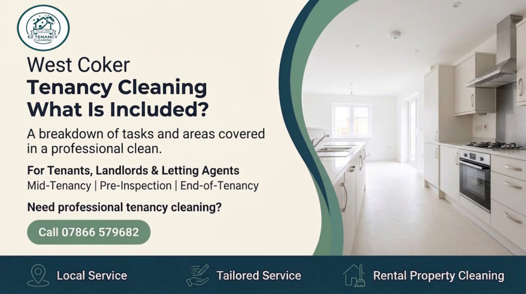 Tenancy Cleaning in West Coker: What to Expect