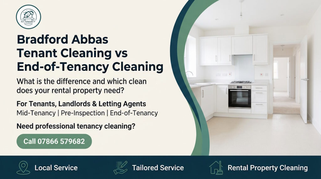 End-of-Tenancy Cleaning Services in Bradford Abbas